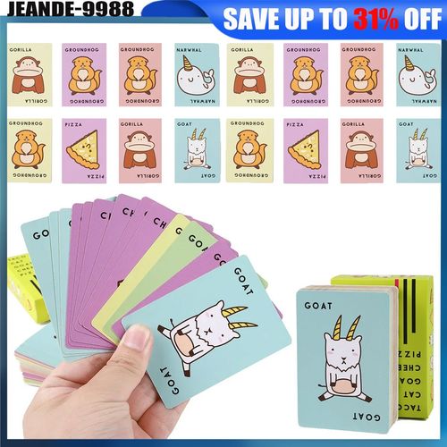Card Game Taco Cat Goat Cheese Pizza 2-8 Players Ages 8+ UK Party Family Fun Toy — image 1