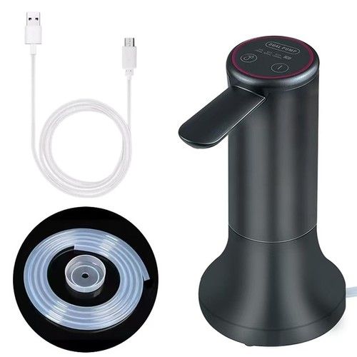 Portable Water Dispenser Pump Tap USB Charging Automatic Set For Travel Camping