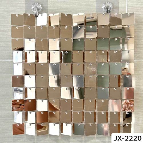 12-48pcs Shimmer Sequin Backdrop Wall Panels Birthday Party Great Event Backdrop — image 1