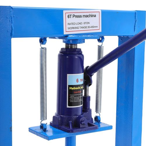 6 Ton Hydraulic Press Heavy Duty Workshop Garage Car Bearing Bench Press Tools — image 4