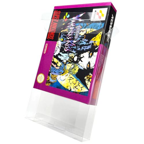 Box Protector N64 SNES Super Nintendo 64 Game Plastic Display Case (1-200 Pack) — image 3