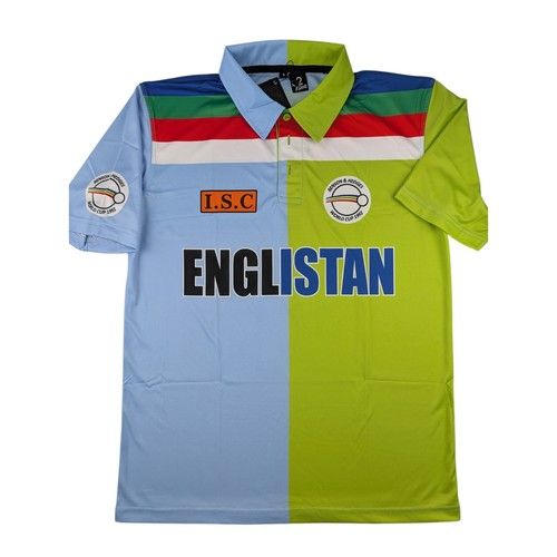 Englistan Retro Cricket Polo – 1992 World Cup Final England Pakistan Fan Shirt