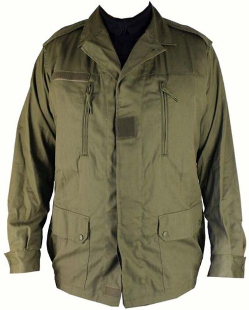 F2 Army Jacket Military Bomber Combat Olive Green Cotton UNI SEX Genuine Vintage