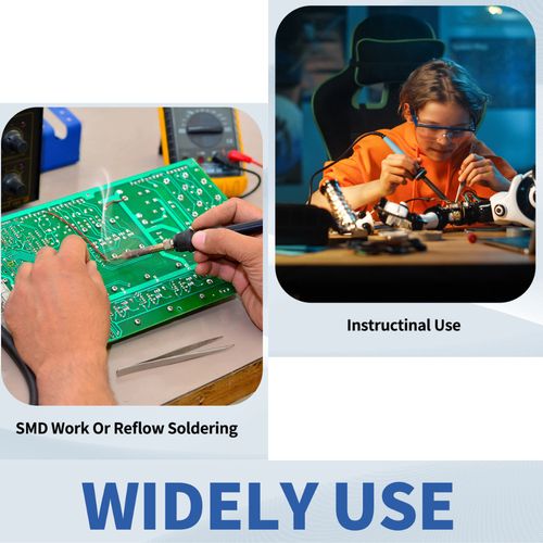 2 In 1 Soldering iron Station Kit Digital Hot Air Gun Rework Station 700W — image 11