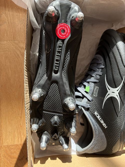 Gilbert Kinetica Pro PWR 8 Stud Low Cut Rugby Boots Changeable Studs 8 — image 2