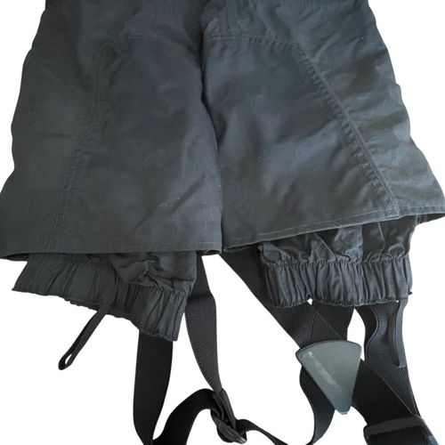 Vintage Lafuma Climaway Waterproof Ski Bib Pants Mens XL Black Pockets — image 9