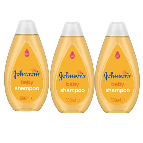 Johnson's Baby Shampoo 3 x 500ml