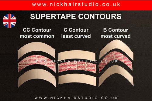 SUPERTAPE  WIG TAPE STRIPS EXTRA STRONG LACE POLY WIG - DOUBLE SIDED SUPER TAPE — image 3