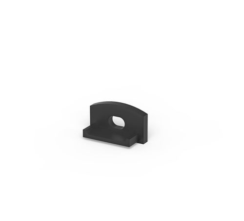 2m painted black surface E2 LED profile extrusion channel, diffuser strip — image 8