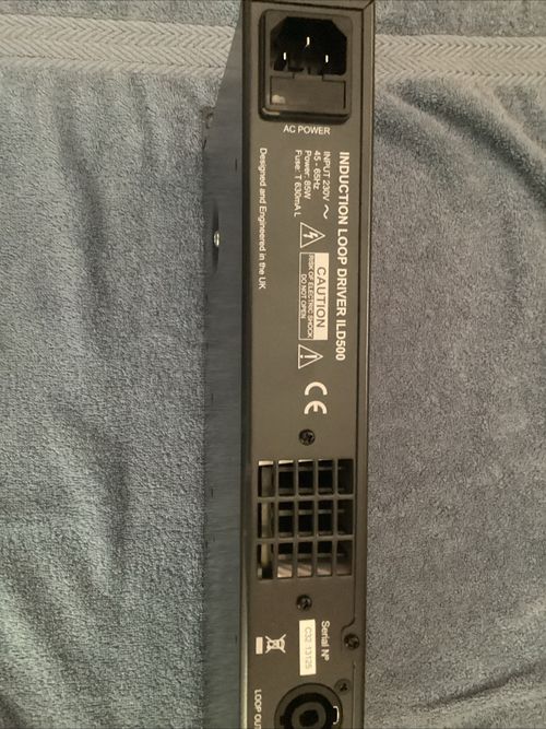 AMPETRONIC ILD 500: IINDUCTION LOOP DRIVER, PROFESSIONAL AUDIO EQUIPMENT. — image 2