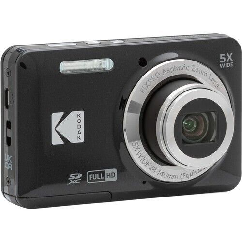 Kodak PIXPRO FZ55 16MP 5x Zoom Wide Angle Digital Camera - Black (UK Stock) BNIB — image 3