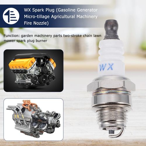 10Pcs Garden Equipment Spark Plug Durable Nickel Replacement for Lawn Mower Use — image 4