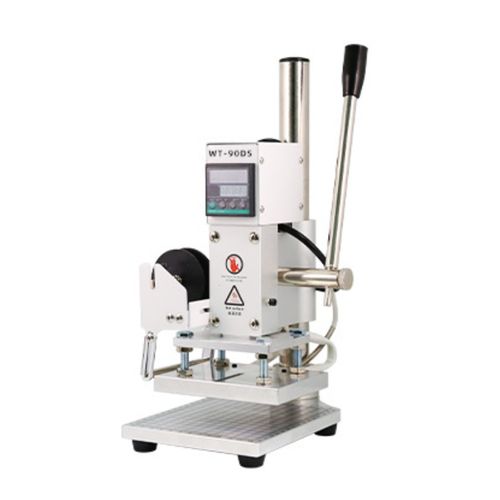 Hot Foil Stamping Machine Leather Embossing Machine With 10x13CM Heating Plate — image 7
