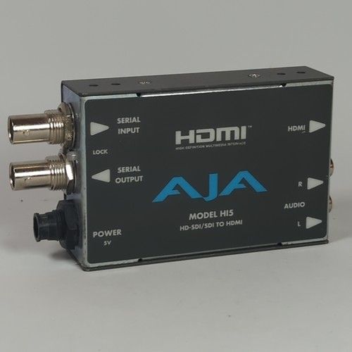AJA Hi5 HD-SDI SDI to HDMI Video Converter