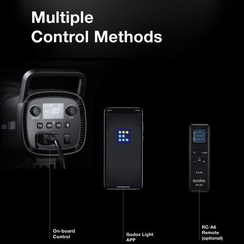 Godox SL100D 5600K Studio LED Video Light with 60x90cm Grid Softbox Light Stand — image 8