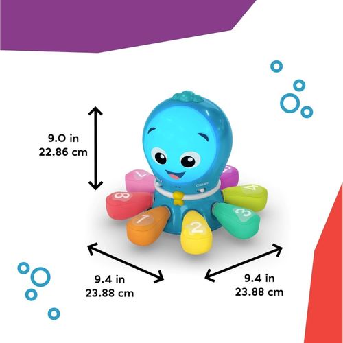 Baby Einstein Go Opus Go Crawl & Chase Pal, Music & Lights Octopus Toy, 3M-5Y — image 8