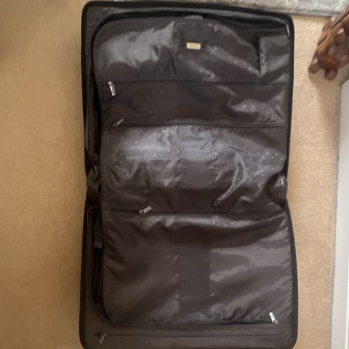 TUMI Black Nylon Rolling Garment Bag Suit Carrier 2-Wheel, 100L+, 55"+ — image 3