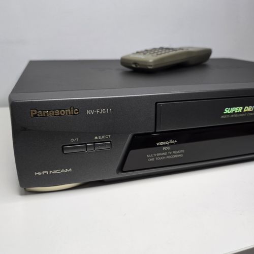 Panasonic NV-FJ611 VCR Video Cassette Player Tested With Remote — image 2