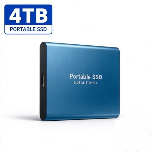 4TB External Hard Drive Disk Memory Storage USB 3.0 HDD for PC Laptop Phones UK