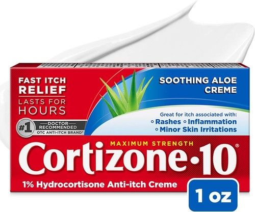 Cortizone-10 Maximum Strength Anti-Itch Cream With Aloe 28g Relief | USA IMPORT
