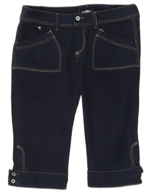 DIESEL Womens Bermuda Denim Shorts W31 Medium Navy Blue Cotton BW18