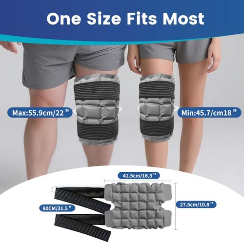 Ice Pack for Knee Replacement Surgery, Reusable Hot Cold Pack Knee Ice Pack Wrap — image 19