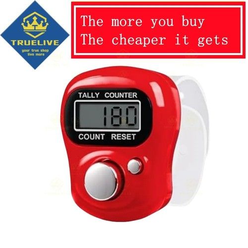 Digital Electronic Tally Counter - Dhikr / Tasbeeh- Tasbi - Finger Strap UK