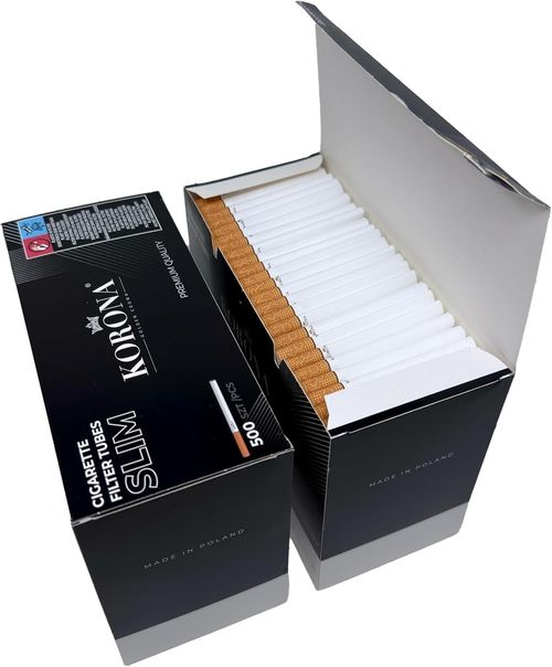 1 box of Korona sleeves STANDARD or SLIM 1,000 PIECES empty tubes per box — image 2