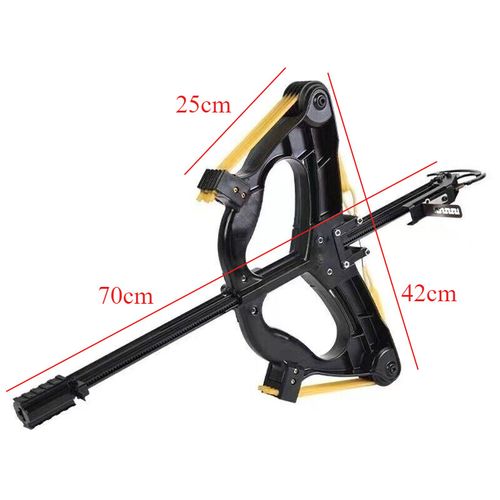 Mini Compound Bow Mechanical Iron Sight Ball Launcher Rapid Steel Balls Shooting — image 9