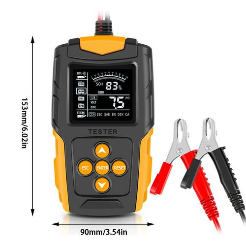 12V 24V Car Load Battery Tester Digital Analyzer Diagnostic Tool LCD Screen UK — image 10