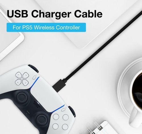 3 Meter Long USB Play and Charge Charging Cable for PS5 PlayStation 5 Controller — image 2