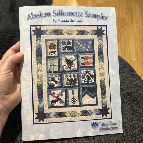 Alaskan Silhouette Sampler" quilt pattern book by Brenda Henning
