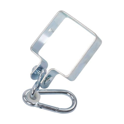 SWING HOOKS HANGERS SQUARE (PAIR) GALVANIZED IRON for 90mm diameter timber 200kg — image 12