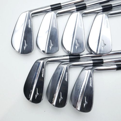 Used Mizuno MP-18 Iron Set / 4 - PW / Stiff Flex