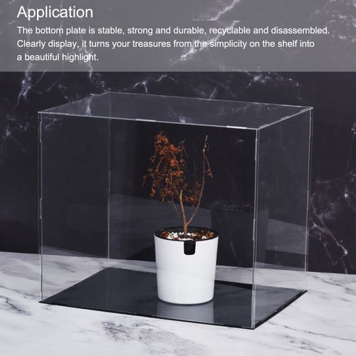 Acrylic Display Case Plastic Box Cube Storage Box Clear 41x36x20.5cm — image 5
