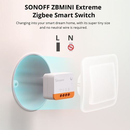 SONOFF ZBMINIL2 Zigbee 3.0 MINI Smart Switch No Neutral Required Two-way Control — image 6