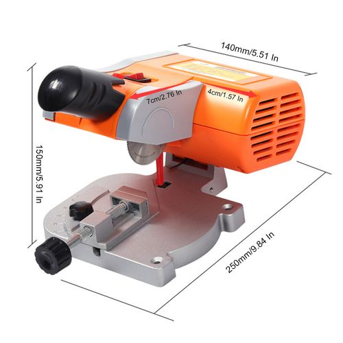 Electric Miniature Desktop 45-degree Cutting Machine Miter Saw 7800r/min 220V UK — image 4