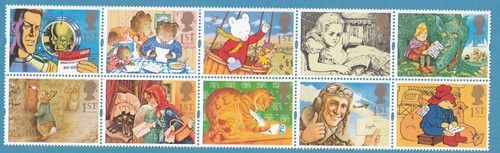 GB 1994 - GREETINGS RUPERT MESSAGES Set of 10 Stamps SG 1800 - SG 1809 MNH