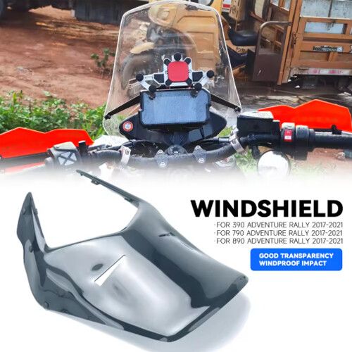Rally Windshield Deflector WindScreen Visor Viser Kit FOR 390 790 890 ADV Rally