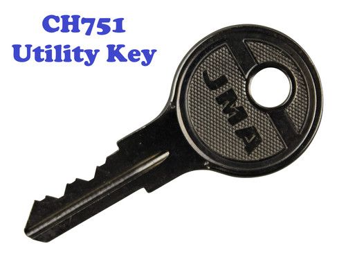 CH751 Key Switch Keys, Industrial Keys, Caravan Keys, Utility Keys, Petrol Caps