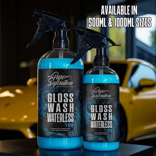 Car Waterless Wash & Wax Kit Gloss Shine Carnauba Wax Showroom Cleaner Cleaning — image 8