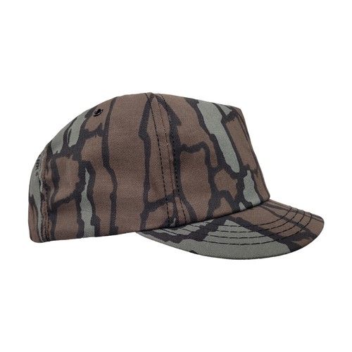 Baseball Cap Original US Made Hunting Camo Tree Bark Oak Mossy Low Brim Peak Hat