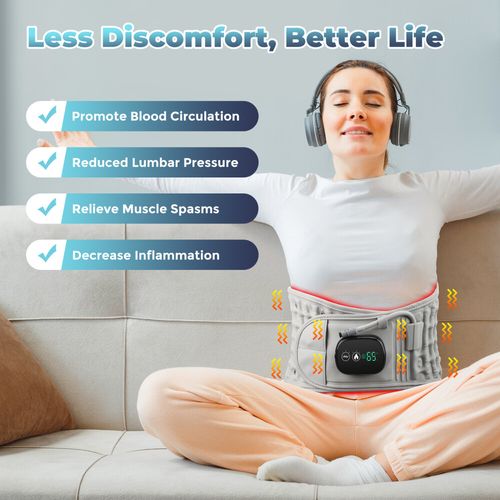 Back Decompression Belt Lumbar Support for Back Pain Relief Lower Back Traction — image 17