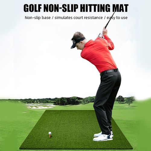 Hillman PGM Golf 1.5m Deluxe Practice Mat with Rubber Tee — image 3