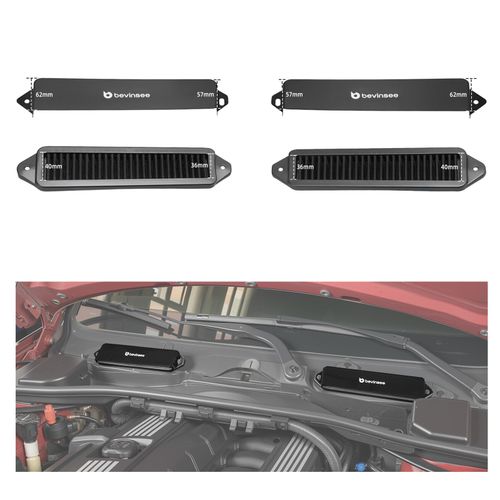 Cabin Cowl Filter & Guard For BMW E90 E91 E93 E92 E81 E82 E87 E88 N52 N54 N55 — image 1