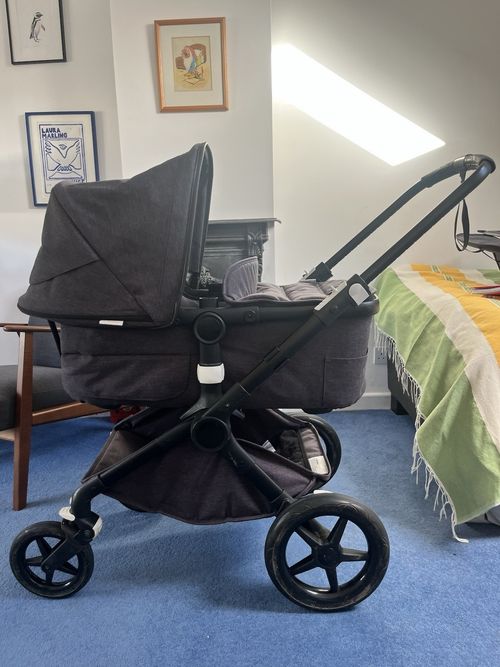 Bugaboo Fox 3 Grey Pushchair Pram with Carrycot/Bassinet — image 10
