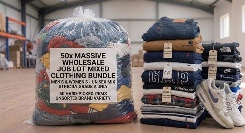 50x Massive Wholesale Job Lot Mixed Clothing Bundle GRADE A Men's Women's