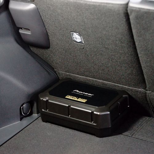 Pioneer TS-WX400DA Under Seat Subwoofer Amplifier Space Saving Car Bass Box Sub — image 2