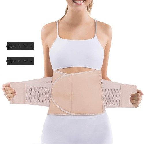 Postpartum Belly Wrap, C Section Recovery Belt, Support Belly... 