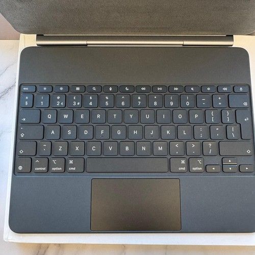 Apple iPad Air 13" (M2/M3) Magic Keyboard Case Cover - Black - MGYY4B/A - A3340